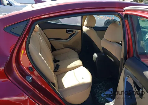 2013 Hyundai Elantra Gls z USA, uszkodzony, nr VIN 5NPDH4AE0DH406624